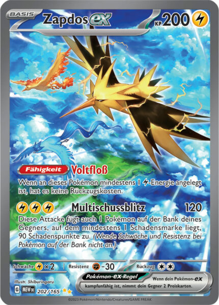 Zapdos-ex-202-165-Pokémon-Karmesin-Purpur-151-MEW-DE-Special-Illustration-Rare_Full-Art-Pokémon-Karte-Karten-Deutsch