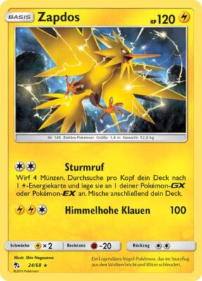 Zapdos_Verborgenes_Schicksal_24-68_Pokémon-Karte