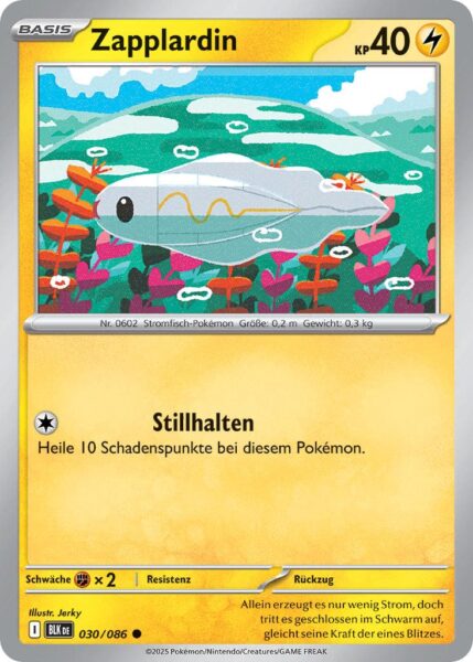 Zapplardin-030-086-BLK-DE-Schwarze-Blitze-Pokémon-Karte-Karmesin-Purpur-Deutsch