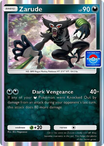 Zarude-060-P-B-Promo-Karte-Pokémon-TCG-Sammelkartenspiel-Pocket-Englisch