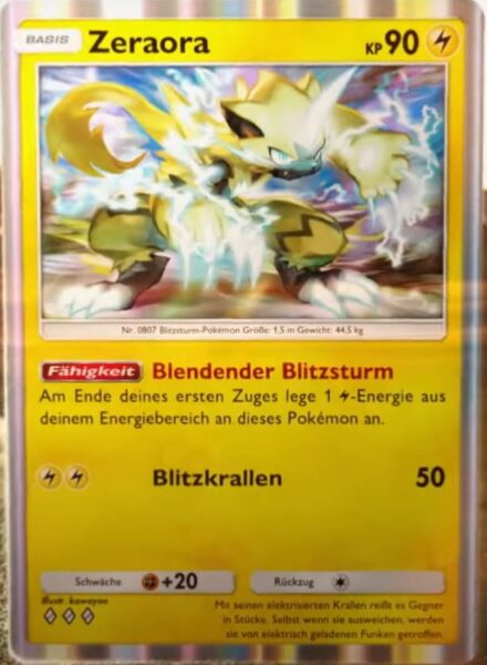 Zeraora-A3a-Dimensionale-Krise-Pokémon-TCG-Sammelkartenspiel-Pocket-Karte