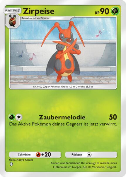 Zirpeise-014-207-Kollision-von-Raum-und-Zeit-Pokémon-TCG-Sammelkartenspiel-Pocket-Karte