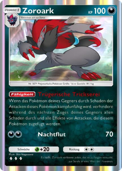 Zoroark-050-071-Verborgene-Quelle-A4a-Pokémon-TCG-Sammelkartenspiel-Pocket-Karte