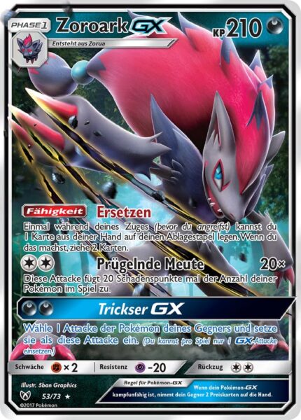 Zoroark-GX_53-73_Schimmernde-Legenden_Pokémon-Karte