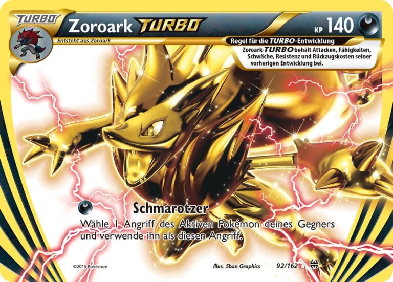 Zoroark-TURBO-92-162-XY-TURBOstart-Pokémon-Karte-Deutsch