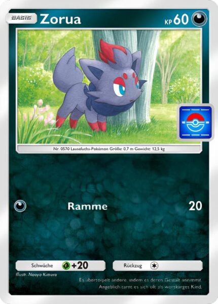 Zorua-105-P-A-Promo-Karte-Pokémon-TCG-Sammelkartenspiel-Pocket-Deutsch (1)