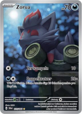 Zorua_075-064_SFA-DE_Nebel-der-Sagen_Illustration-Rare-Pokémon-Karte_Deutsch-TCG-Sammelkartenspiel_Karmesin-Purpur
