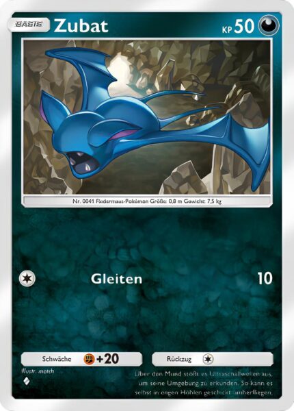 Zubat-172-Pokémon-TCG-Sammelkartenspiel-Pocket-Unschlagbare-Gene-Digitale-Karte-2024