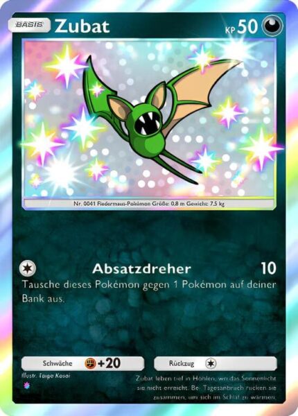 Zubat-212-155-B3-Pulsierende-Aura-Pokémon-TCG-Sammelkartenspiel-Pocket-Karte-Deutsch