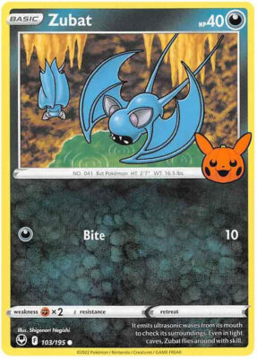 Zubat_103-195_Pokémon-Trick-or-Trade-BOOster-2023-Karte_Halloween