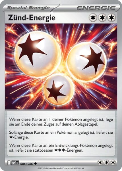 Zünd-Energie-086-086-WHT-DE-Weiße-Flammen-Pokémon-Karte-Karmesin-Purpur-Deutsch