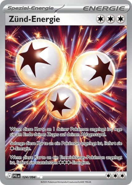 Zünd-Energie-124-094-PFL-DE-Fatale-Flammen-Full-Art-Pokémon-Karte-Deutsch