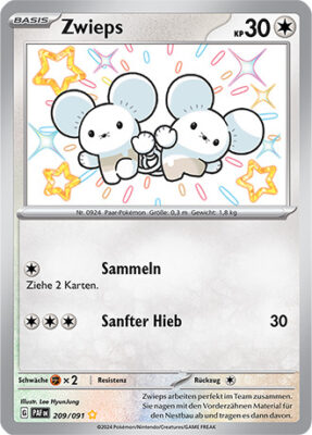 Zwieps_209-091_PAF-DE_Shiny_Schillernd_Paldeas-Schicksale_Pokémon-Karte_Deutsch