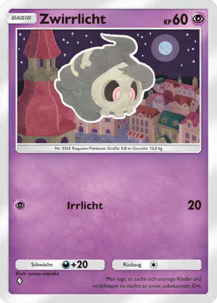 Zwirrlicht-070-207-Kollision-von-Raum-und-Zeit-Pokémon-TCG-Sammelkartenspiel-Pocket-Karte