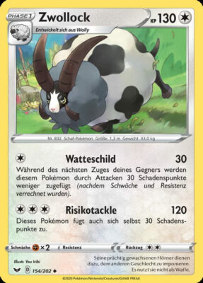 Zwollock-154-Schwert-Schild-Pokémon-Karte