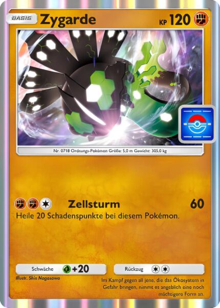 Zygarde-052-P-B-Promo-Karte-Pokémon-TCG-Sammelkartenspiel-Pocket-Deutsch