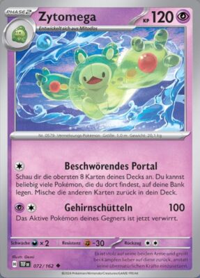 Zytomega_072-162_TEF-DE_Gewalten-der-Zeit_Temporal-Forces_Pokémon-Karte_Deutsch_TCG