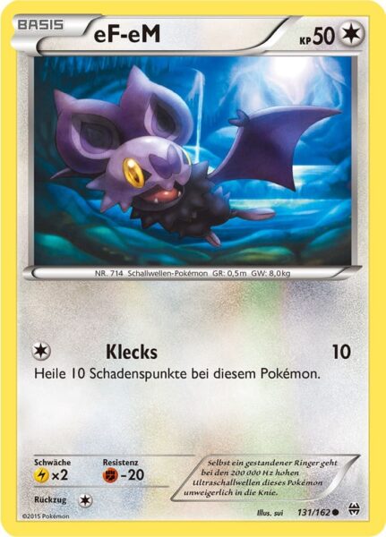 eF-eM-131-162-XY-TURBOstart-Pokémon-Karte-Deutsch