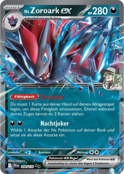 ns-Zoroark-ex-098-159-JTG-DE-Karmesin-Purpur-Reisegefährten-Pokémon-Karte-Deutsch